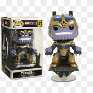 Free Png Download Thanos With Throne Pop Png Images - Thanos On Throne Pop Clipart
