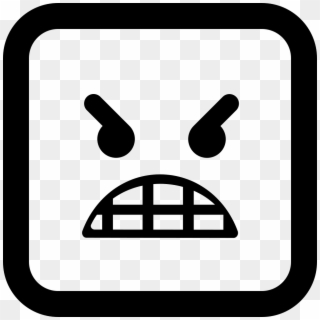Angry Emoticon Face Comments - Anger Icon Clipart