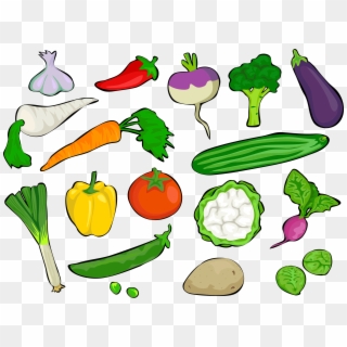 This Free Icons Png Design Of Smorgasboard Of Vegetables Clipart