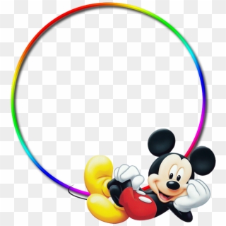 Moldura Do Mickey Png - Mickey Mouse Frame Png Clipart