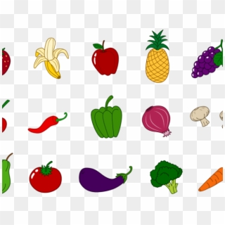 Fruits Amp Vegetables Clipart Png - Clip Art Transparent Png