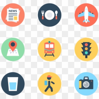 Circle Travel Icon Png Clipart