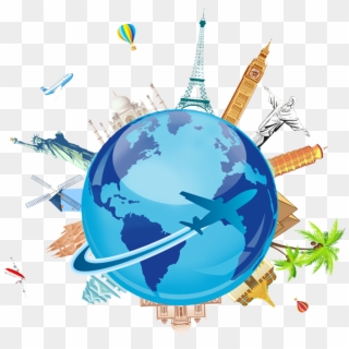 Travel Png File Download Free - Travel World Clipart