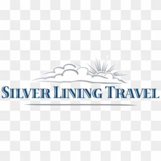 Silver Lining Travel Logo Clipart