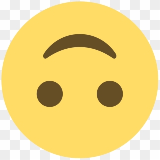2000 X 2000 16 - Upside Down Smiley Emoji Discord Clipart