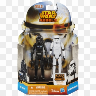 75" Mission Series 2-packs Stormtrooper & Tie Pilot - Star Wars Wookie Toys Clipart