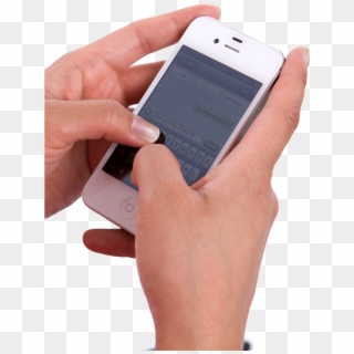 Download Mobile Cell Phone In Hand Png Transparent Clipart