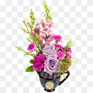 Alice In Wonderland Purple Bouquet - Bouquet Clipart