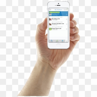 Phone In Hand Png Image - Iphone Clipart