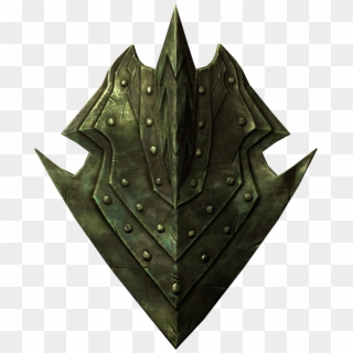 The - Skyrim Orcish Shield Clipart