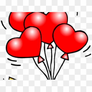 Balloons Clipart Cartoon - Free Happy Valentines Day Clip Art - Png Download