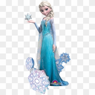 Awk Frozen Elsa The Snow Queen , Metalizado - Sagoma Frozen Png Clipart