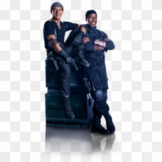 Wesley Snipes And Antonio Banderas Are Both Famous - Expendables 3 Png Clipart