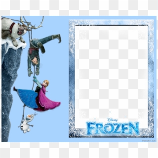 Marco Fotos Personajes Frozen - Borde De La Frozen Clipart