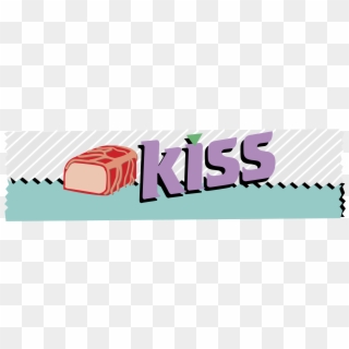 Kiss Logo Png Transparent - Chocolate Clipart