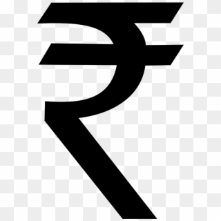 Clipart Indian Rupee Clipart - Indian Rupee Symbol - Png Download