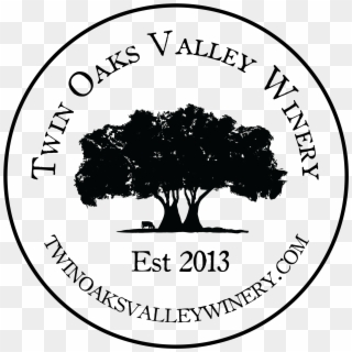 Twin Oaks Winery Twinoaks Logo - Chardonnay Clipart