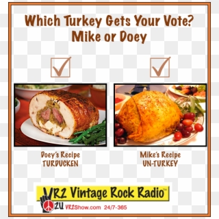 Listen To Vr2's Jive Turkey Dinner And A Radio Show - Fast Food Clipart
