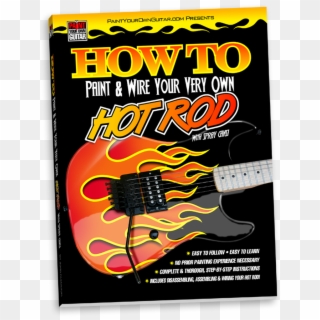 Paint Your Own Guitar's, 'how To Paint Your Very Own - Hot Rod Painting Guitar Clipart
