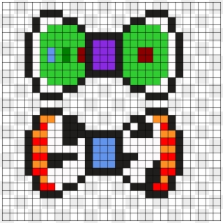 Buzz And Woody Bows Perler Bead Pattern - Magic Potion Animated Gifs Clipart