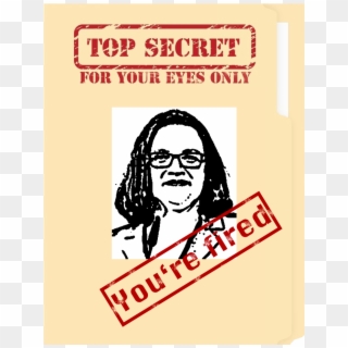 #nahles You're Fired #spd #dieselskandal #unfähig #arbeitslos - Top Secret Clipart