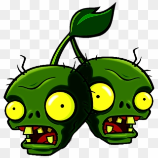 A Cherry Bomb With Zombie Heads - Plants Vs. Zombies 2: It's About Time Clipart