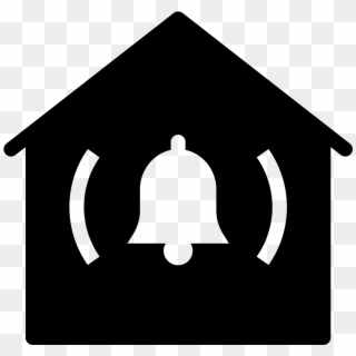 Home Alarm Filled Icon Clipart