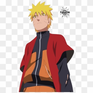 Naruto Uzumaki Sage Mode Render Clipart