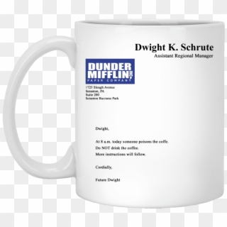 Dunder Mifflin Paper Company Mug - Mug Clipart