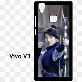 Korean Actress Bae Suzy Custom Case Vivo V3 - Bae Suzy Holding Sword Clipart