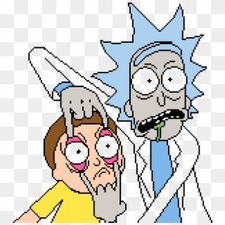Random Image From User - Rick And Morty Pixel Art Clipart