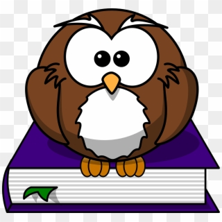 Literature Library Reading Owl Png Image - Cartoon Owl Clipart