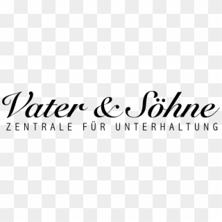 Vaterundsoehne - Calligraphy Clipart