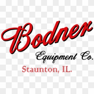 Bodner Equipment Company Logo - Calligraphy Clipart