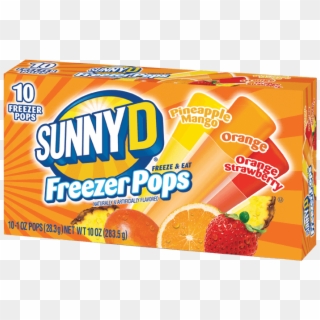 Sunnyd 10ct/1oz - Sunny D Popsicles Clipart
