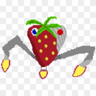 Cyborg Strawberry Sprite Clipart