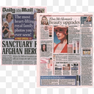 June Daily Mail Essence Daily Mail Front Page Clipart 4715462 Pikpng