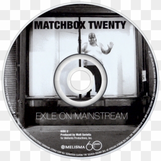 Matchbox Twenty Exile On Mainstream Cd Disc Image - Matchbox Twenty Exile On Mainstream Clipart
