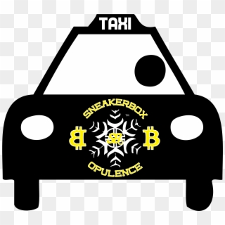 Image - Cartoon Black Taxi Clipart