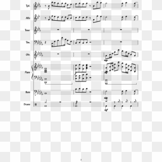 Code Geass Op 1 Sheet Music Composed By Original Artist - Colors Code Geass Trombone Clipart