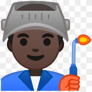 Oreo Clipart Factory - Factory Worker Emoji - Png Download