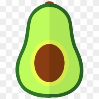 Avocado Clipart Papaya Fruit - Circle - Png Download