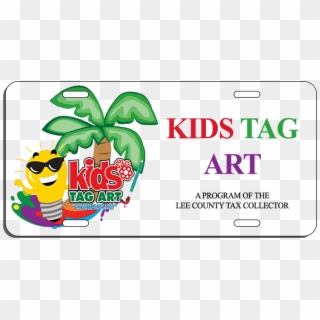Lee County Kids Tag Art - Graphic Design Clipart