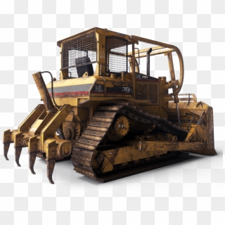 Compete Against Other Gold Miners And Prove Who's The - Bulldozer Clipart