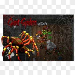 [ibot] Yalahar Giant Spiders For Druid - Tibia Giant Spider Art Clipart