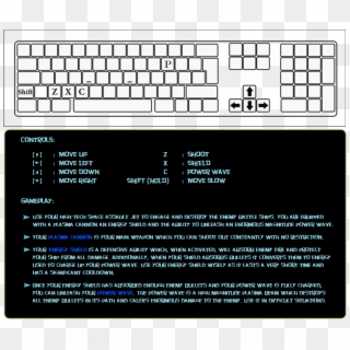 Blank Computer Keyboard Clipart