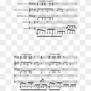 Sheet Music 1 Of 31 Pages - Sheet Music Clipart