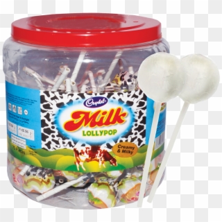 Milk Lollipop Jar - Cow Grazing Clipart