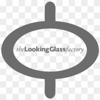 The Looking Glass Factory Logo Png Transparent & Svg - Circle Clipart