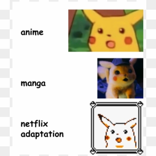 Memes - Pikachu Surprised Face Hd Meme Clipart